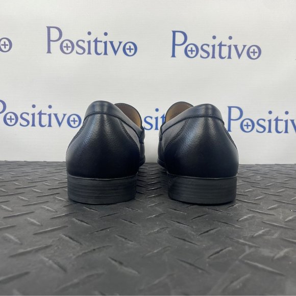 Bally Colbar Black Leather Loafers US 12 - Picture 6 of 8